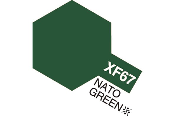 Acrylic Mini XF-67 NATO Green (Flat)