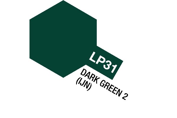 Tamiya Lacquer Paint LP-31 Dark Green 2 (IJN) (SG)