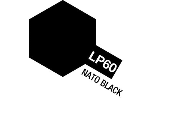 Tamiya Lacquer Paint LP-60 Nato Black (Flat)