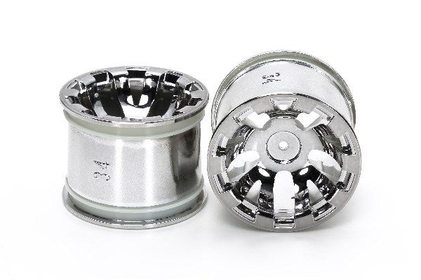 T3-01 Wheels for Rear Wide Pin Spike Tires (Chrome