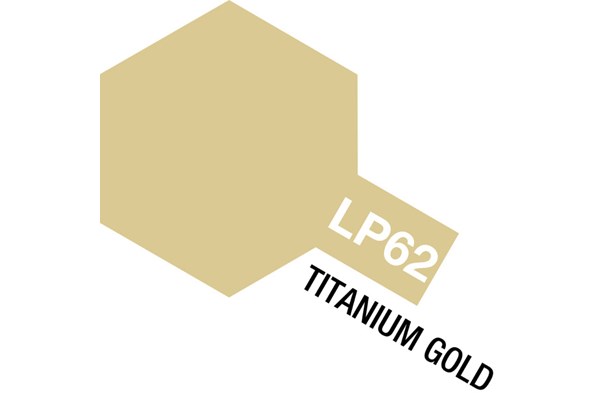 Tamiya Lacquer Paint LP-62 Titanium Gold (MG)