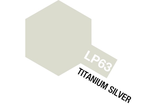 Tamiya Lacquer Paint LP-63 Titanium Silver (MG)