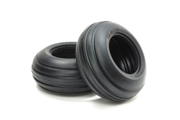 Ribbed Front Bubble Tires (Soft/2pcs.)