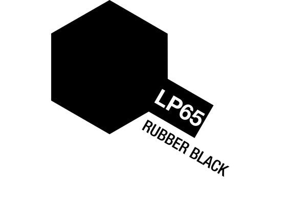 Tamiya Lacquer Paint LP-65 Rubber Black (Flat)