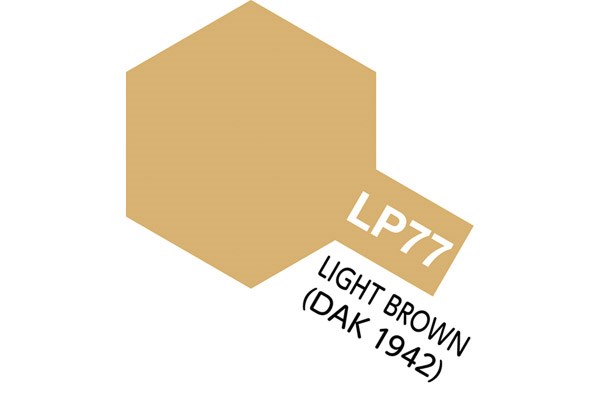 Tamiya Lacquer Paint LP-77 Light Brown DAK 1942