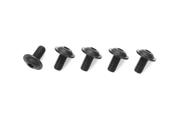 3x6mm Steel Flanged Screws (5pcs.)