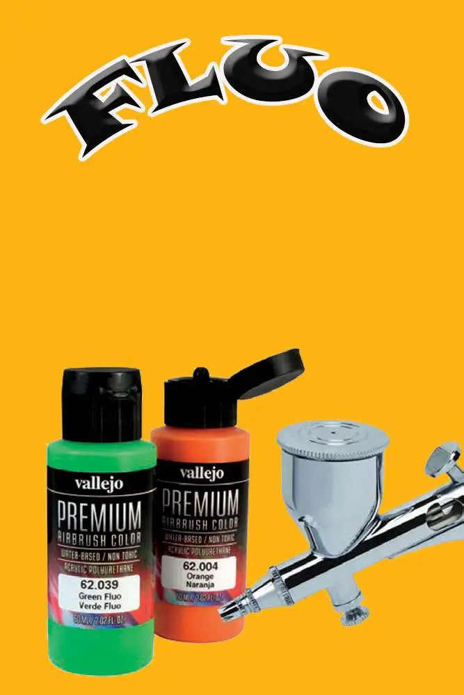 PREMIUM AIRBRUSH GOLD YELLOW FLUO 62032