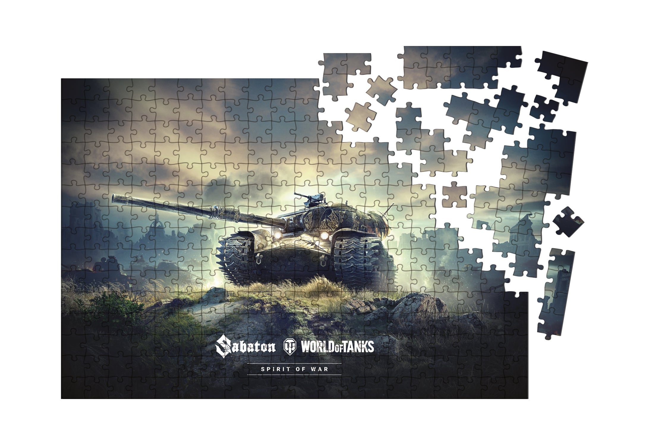 World of Tanks Sabaton - Spirit of War Puzzle Limited Edition, 1000 pcs