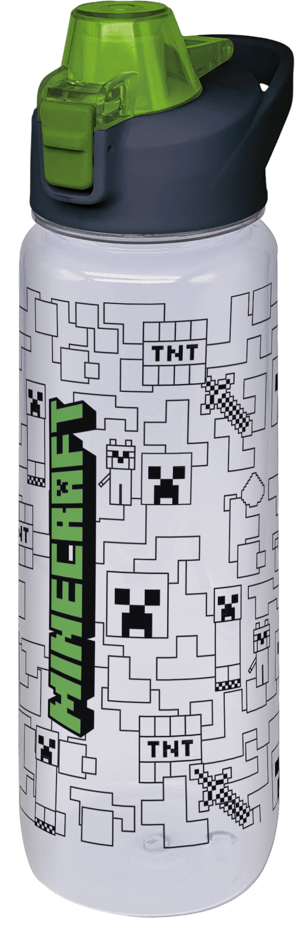 MINECRAFT -  "Lock Top" Sport Bottle - 36oz