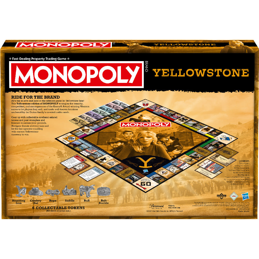 Winning Moves Yellowstone - English Monopoly