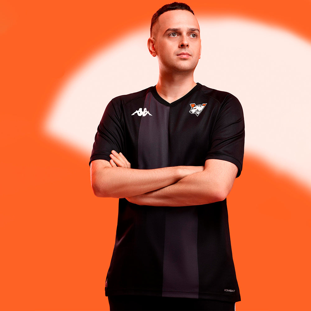 Virtus.pro Kappa jersey 2024/2025 black, size XXL