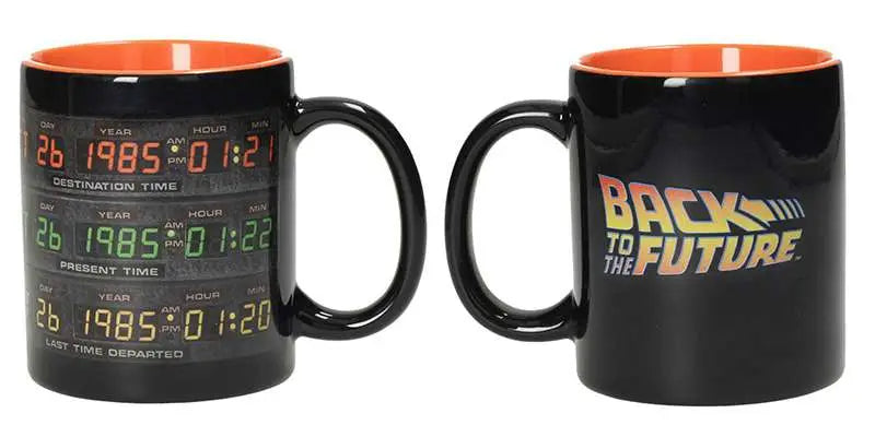 BTTF CONTROL PANEL MUG