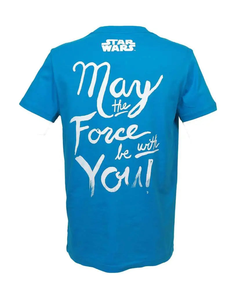 T/S SW EP VIII REY LIGHT SIDE BLUE BOY - M