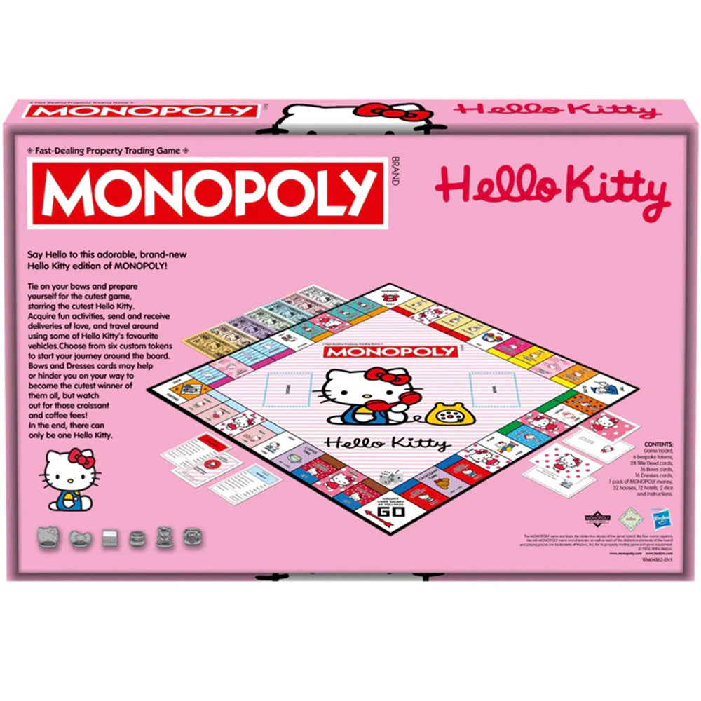 Winning Moves Hello Kitty - Monopoly English UK