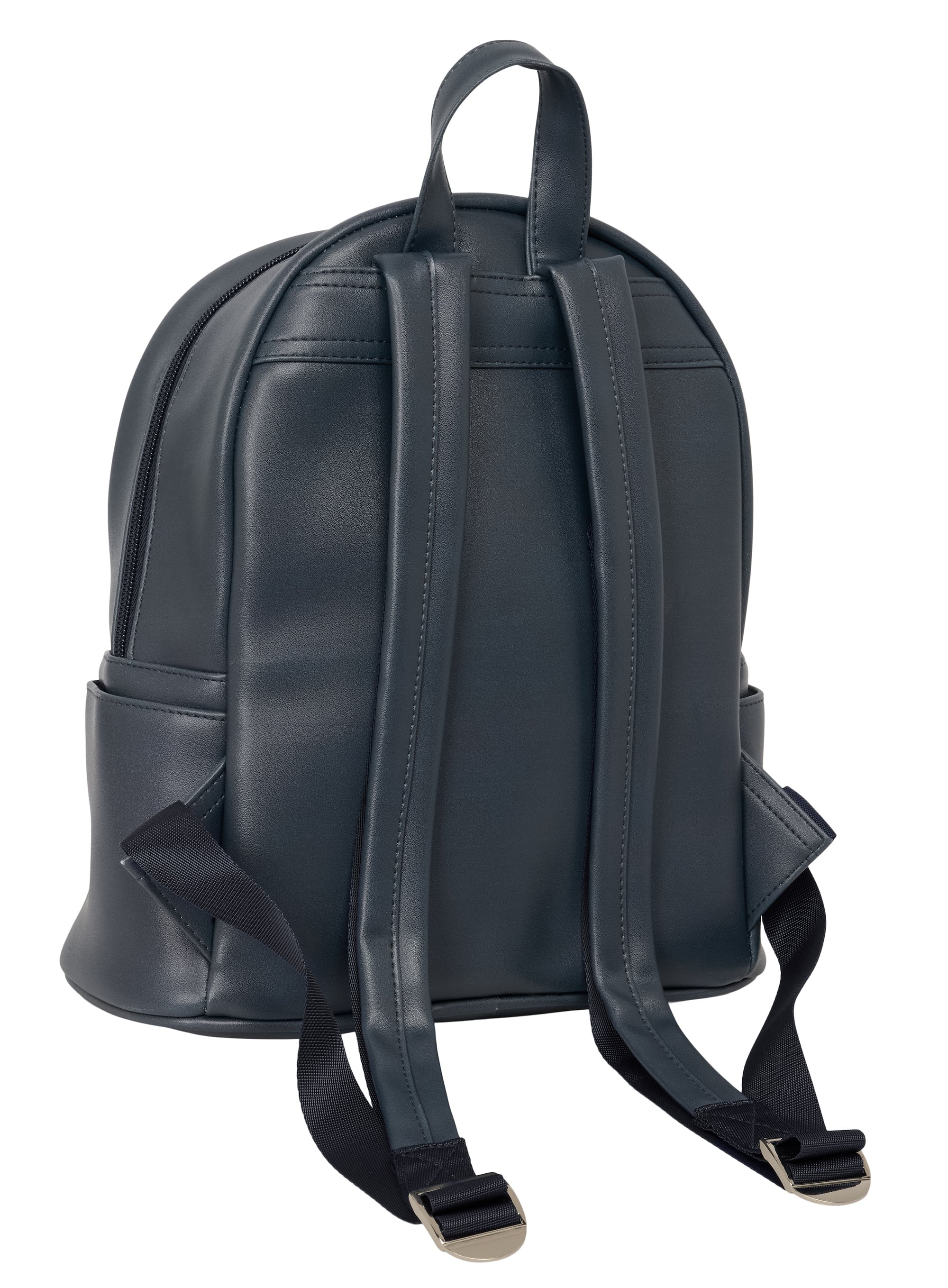 STITCH - Dark Blue - PU Backpack '28x24x12cm'