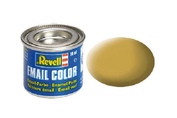 Enamel 14 ml. sandy yellow, mat