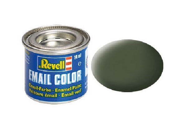 Enamel 14 ml. bronze green mat