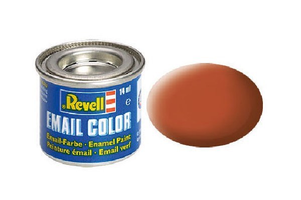 Enamel 14 ml. brown mat