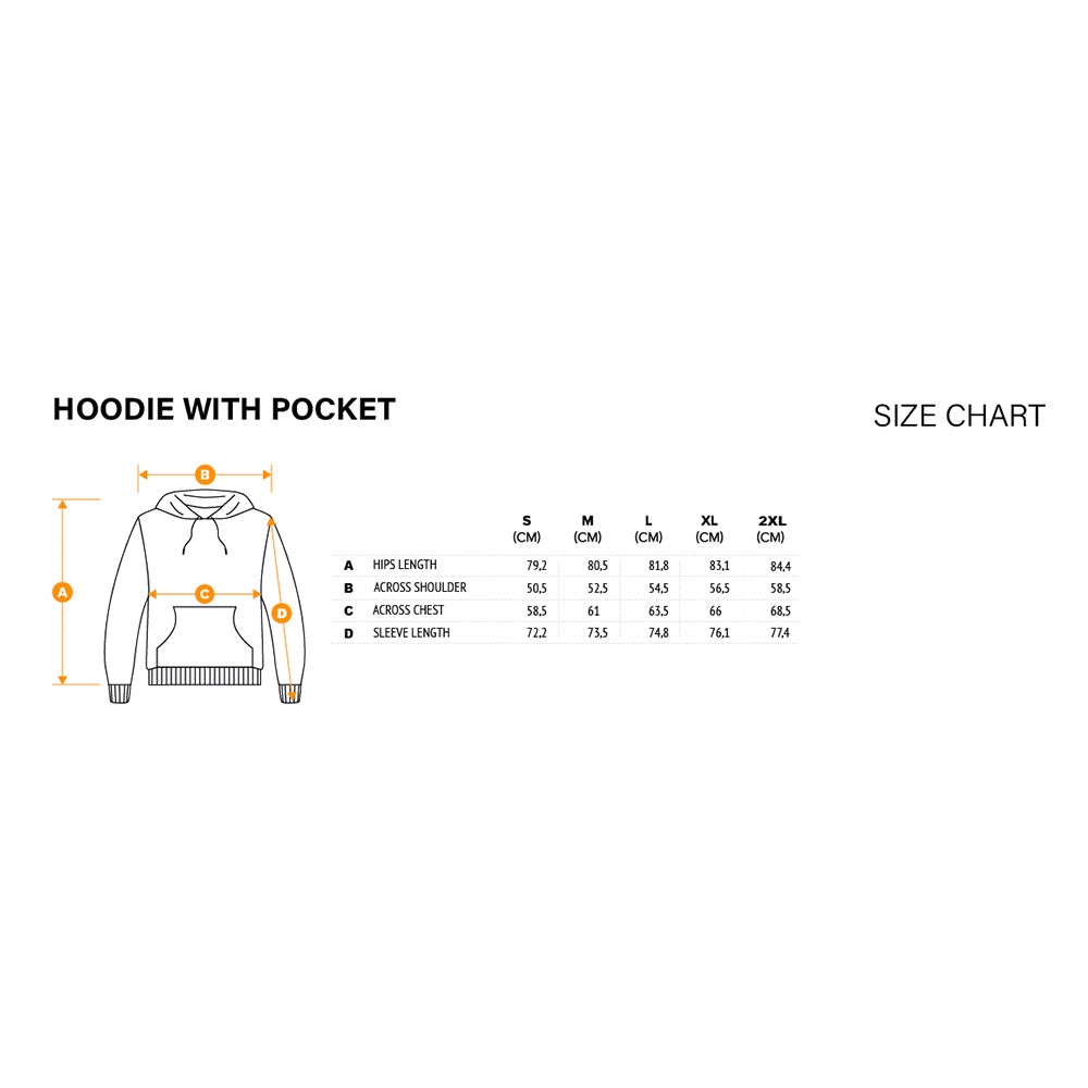 Virtus.pro Hoodie classic w/pocket white, 2XL