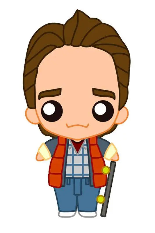 BTTF MARTY MCFLY POKIS FIGURE