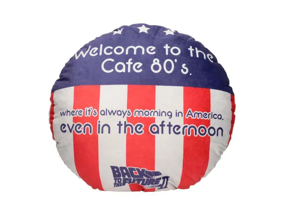 BTTF 80'S CAFE ROUND CUSHION