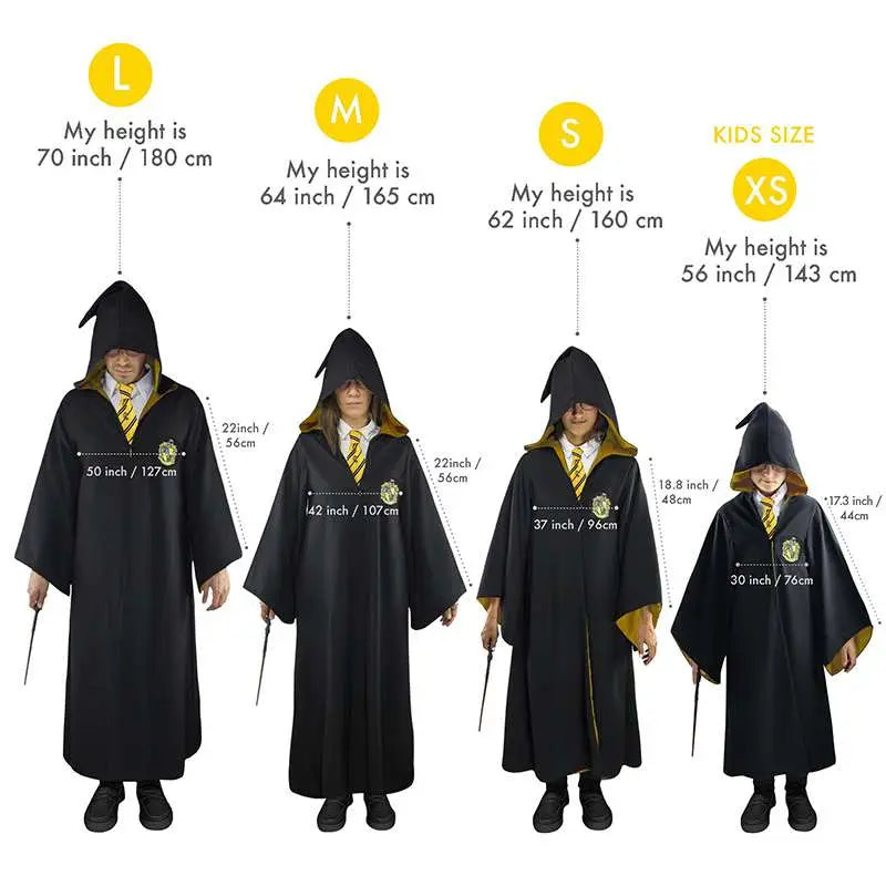 HP HUFFLEPUFF KIDS ROBES XS