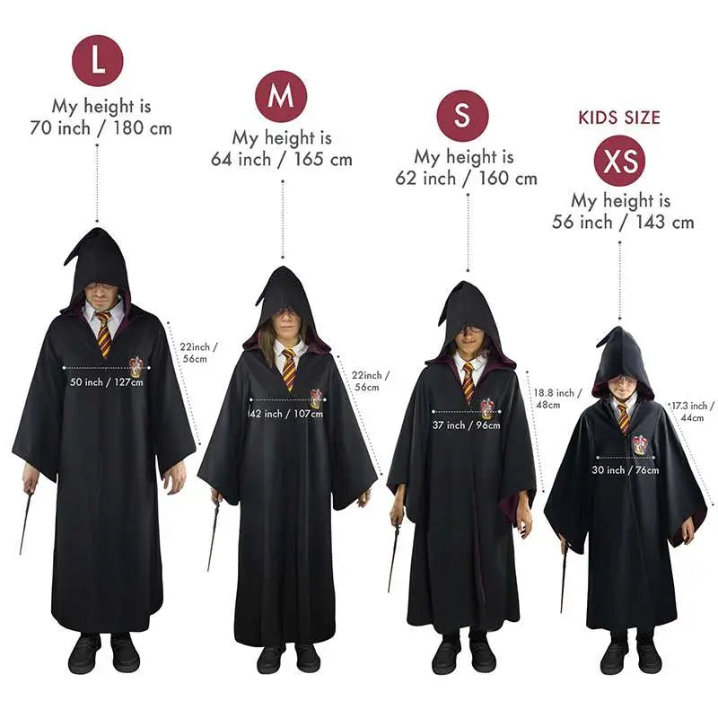 HP GRYFFINDOR ROBES L