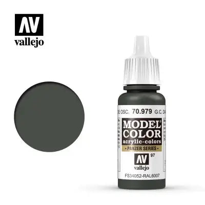 MODEL COLOR 70979 GERMAN CAM DARK GREEN