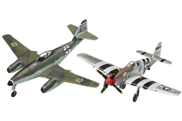 Model Set Combat Set Me262 & P-51B 1:72