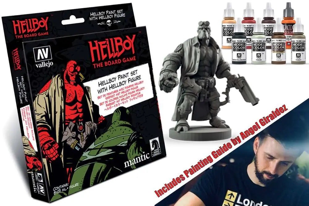 HELLBOY PAINTSET WITH FIGURE