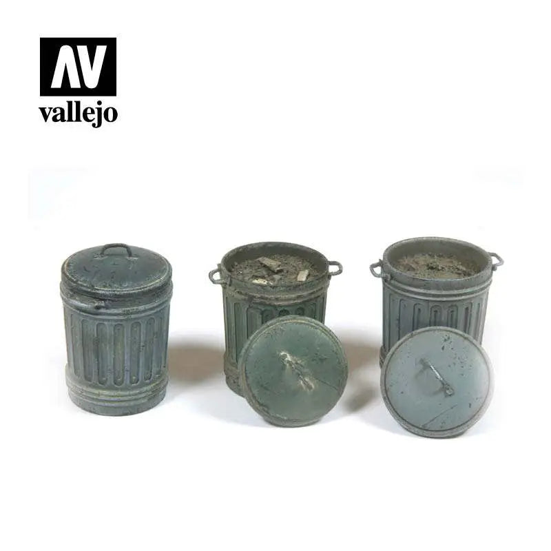 VALLEJO SCENICS GARBAGE BINS 1 SC212