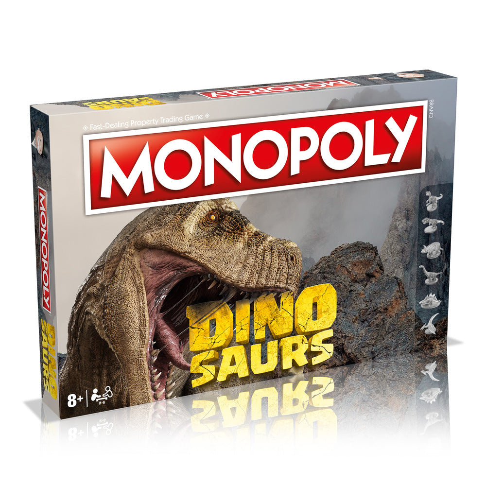 Winning Moves Dinosaurs English - Monopoly