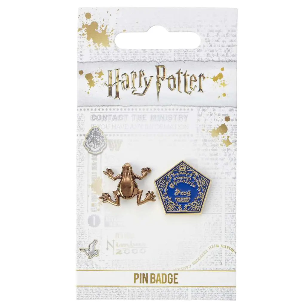 HP CHOCOLATE FROG PIN BADGE