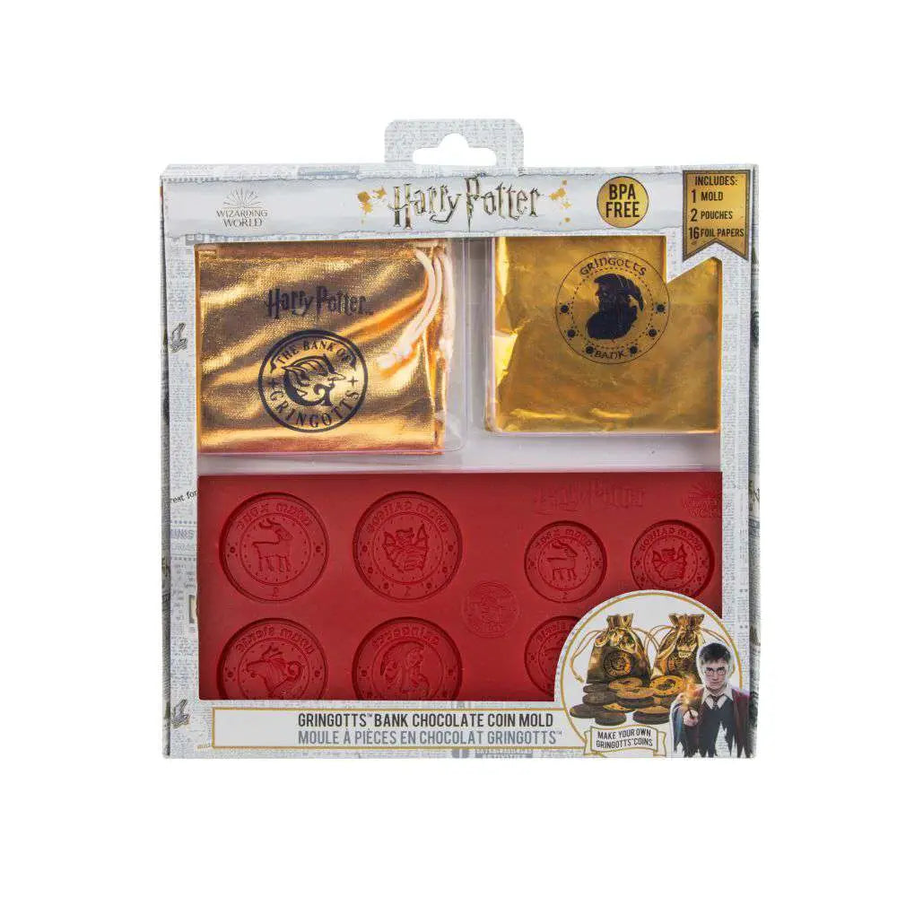 HP GRINGOTTS CHOCOLATE COIN MOLD SET