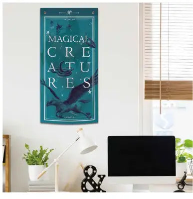 HP MAGICAL CREATURES WALL BANNER