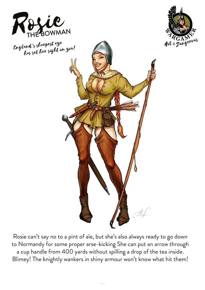 54 mm ROSIE THE BOWMEN