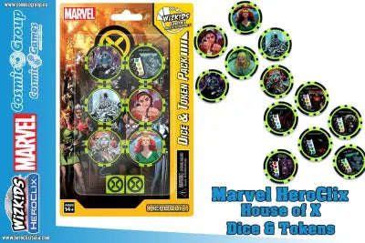 MHC X-MEN HOUSE OF X DICE & TOKEN