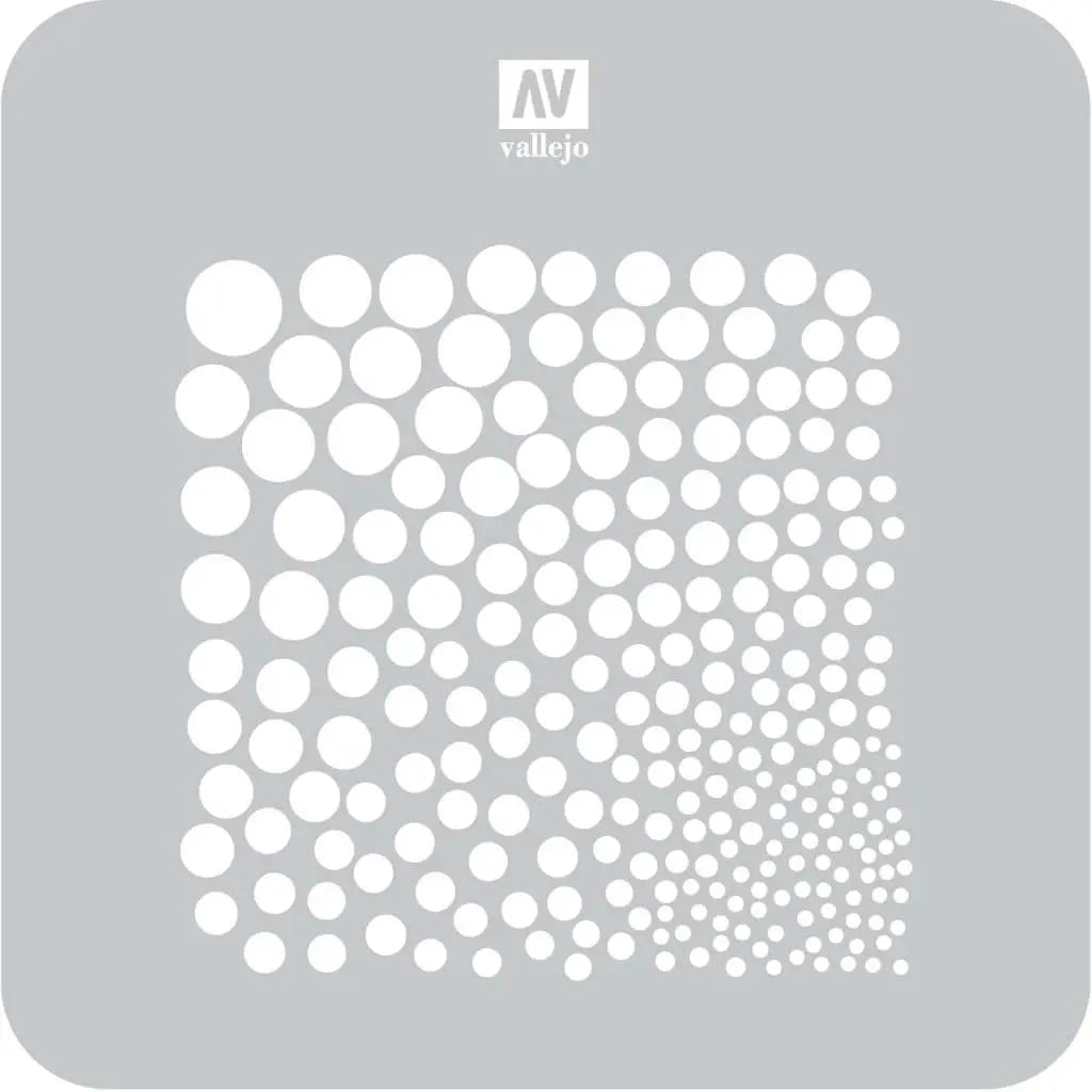STENCIL STSF002 CIRCLE TEXTURE