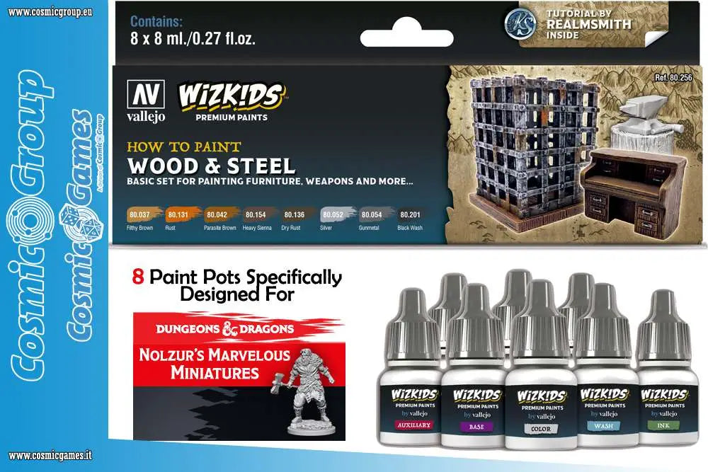 WIZKIDS PS WOOD & STEEL