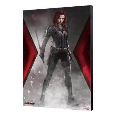 BLACK WIDOW MOVIE SMOKE WOOD PANEL