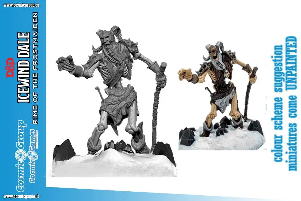 D&D ICEWIND DALE FROST GIANT SKELETON