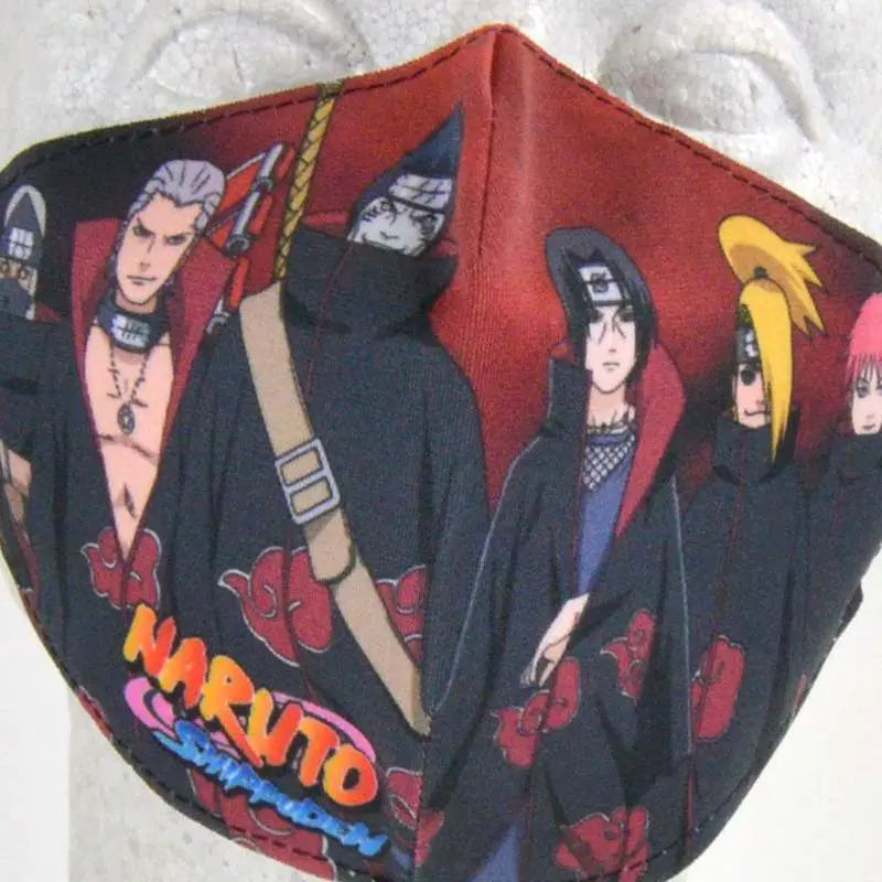 NARUTO FACE MASK AKATSUKI
