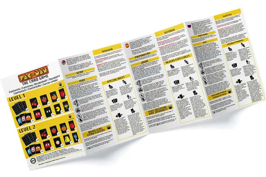 PAC MAN THE CARD GAME BOX (6)