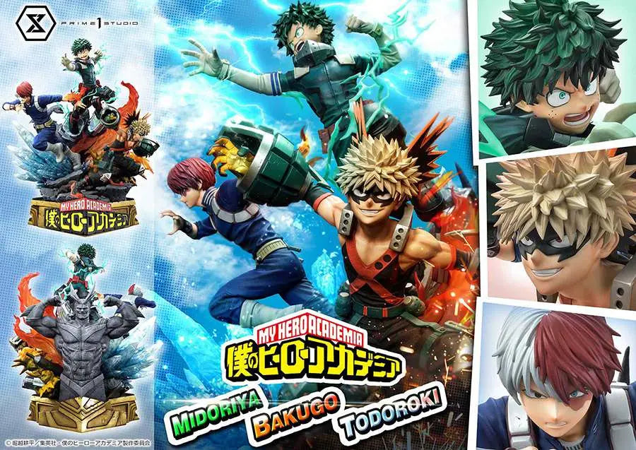 MHA MIDORIYA BAKUGOTO DOROKI STATUE