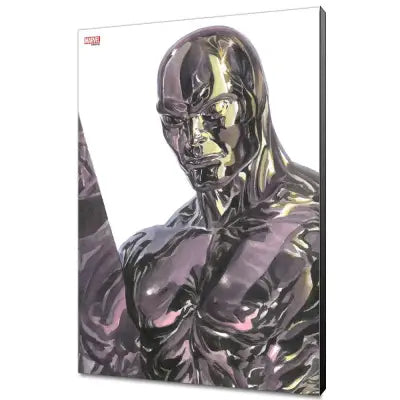 ALEX ROSS SILVER SURFER WOOD PANEL