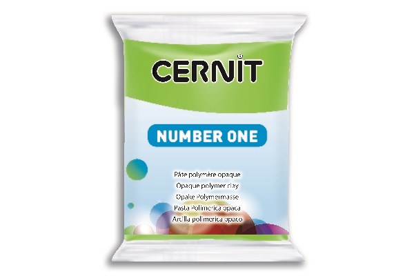 Cernit 611 Number One 56g lysegrøn