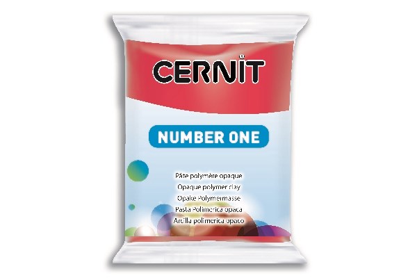 Cernit 463 Number One 56g julerød