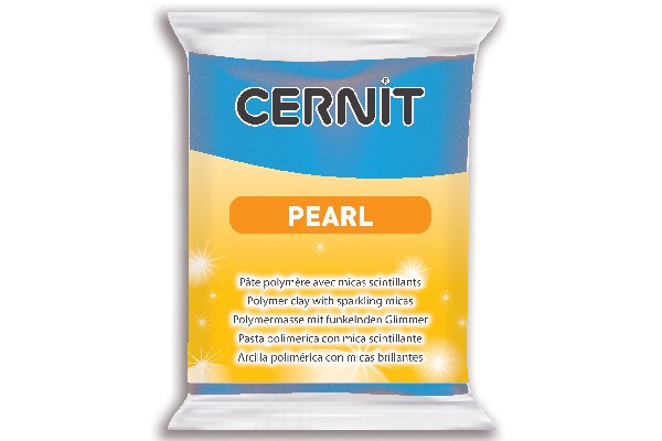 Cernit Pearl 200 (perlemor) 56g, blå