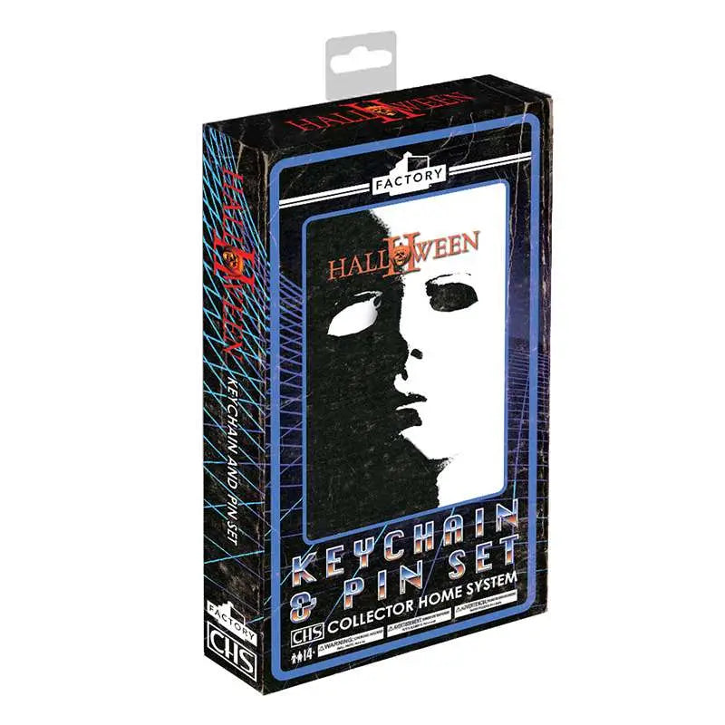 HALLOWEEN 2 CHS KEYCHAIN+PIN SET