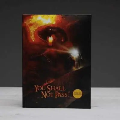 LOTR YOU SHALL NOT PASS NOTEBOOK W/LIGHT